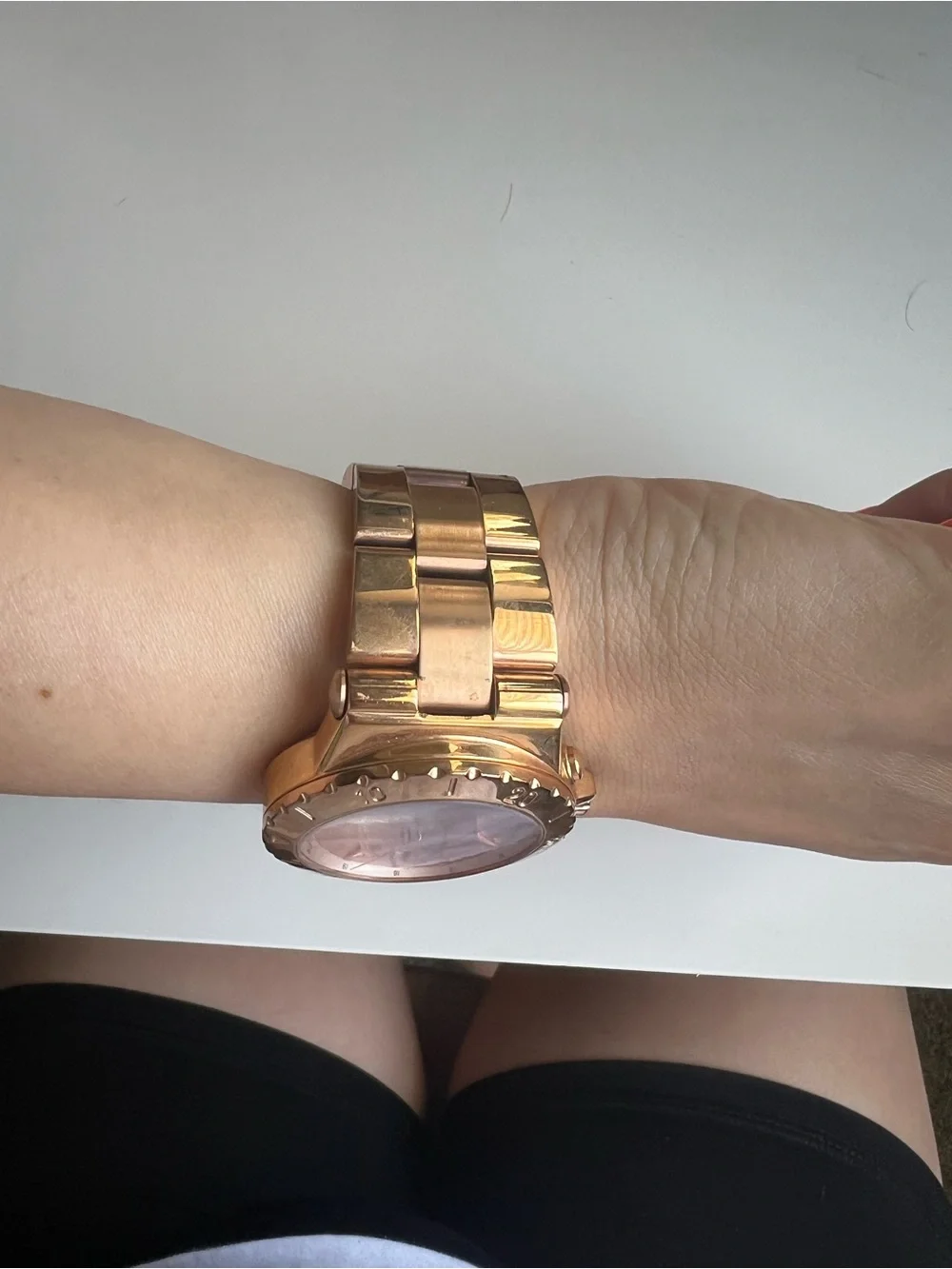 Michael Kors Rose Gold Chronograph Bracelet Watch